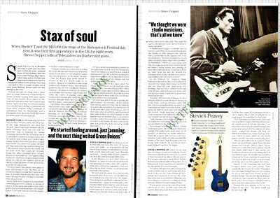 9023) Steve Cropper Stax Records Interview - 2001 Article