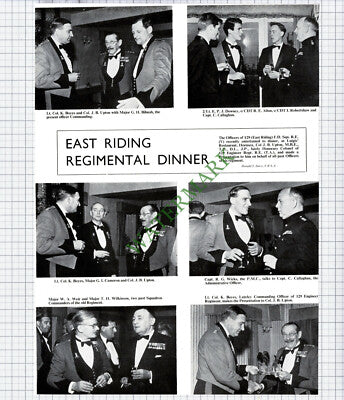7475) 129 (East Riding) FD Squadron RE Bibnah Robertshaw Upton - 1967 Cutting