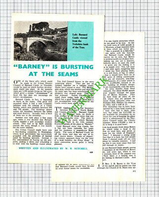 Barnard Castle  - 1962 Article
