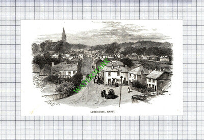 Lyndhurst Hampshire WHJ Boot  - c.1895 Cutting