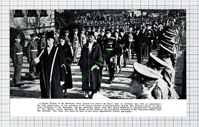 HARROGATE Town Council Mayor Bernard H Wood  -  1959 Cutting