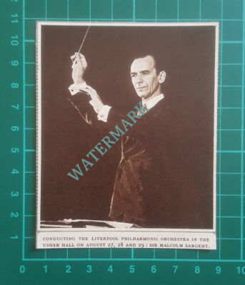 C3840) Sir Malcolm Sargent Conducting Liverpool Philharmonic - 1948 Clip