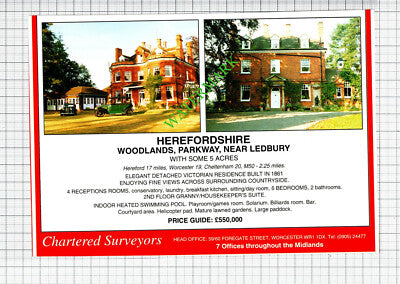 Shirley Hills Surrey / Woodlands Parkway Ledbury House Advert - 1991 Cutting
