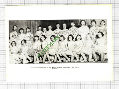 Yeadon Yorkshire Pantomime - 1937 Cutting