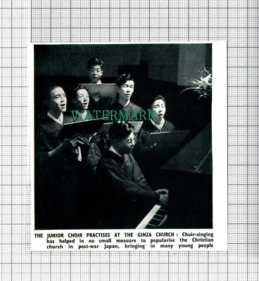 C3386) Ginza Church Japan Junior Choir - 1950 Clip