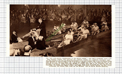 9794) Dry Land Rowing Damp Bobs Snagge Kimmins Livesey Glendenning  1952 Cutting