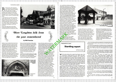 Loughton Essex Station  Llewellyn Staples George Stearne Sherret - 1979 Article