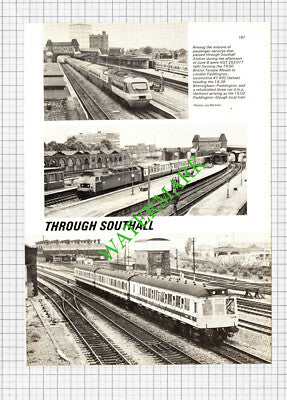 Southall Railway Station  - 1980 Cutting