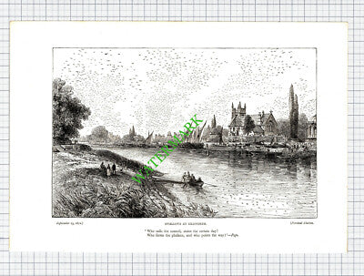 Isleworth   - c.1895 Print