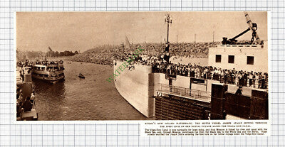 Joseph Stalin Ship Volga-Don Canal -   1952 Cutting