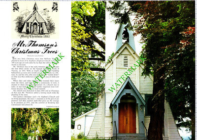 St Stephen's Anglican Church Saanich Canada William Thomson - 1970s Article