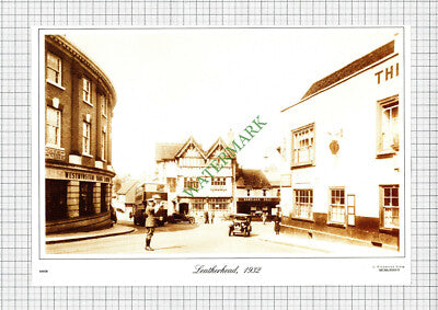 Leatherhead Surrey - c.1990s Print