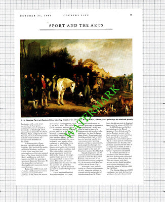 Sir Francis Grant Artist - 1991 Article