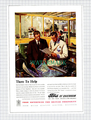 (X11) Ford Motor Company Ltd Dagenham - Advert - 1949 Clip