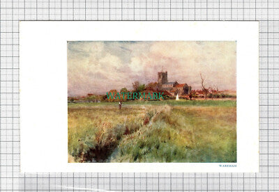 C5091) Wareham Dorset - SMALL Print c.1948