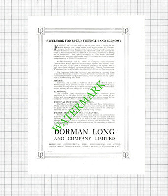 Stuart's Granolithic Harbour Board Southampton / Dorman Long Middlesbrough -1926