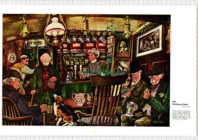 X1187) The Waiting Chair Colin Carr Advert - 1967 Magazine Spread