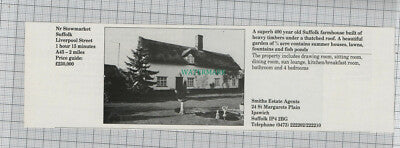 C7731) Streatley Hills House Streatley on Thames / Stowmarket 1989 House Advert