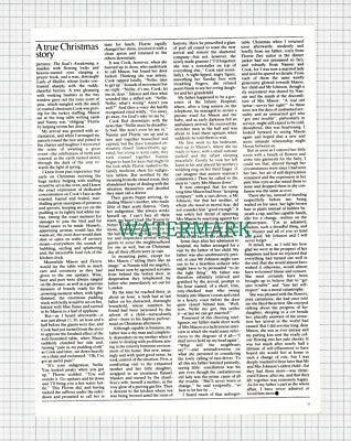 X1011) Eileen Hunter Christmas Story Kensington Ellen Mason - 1976 Article