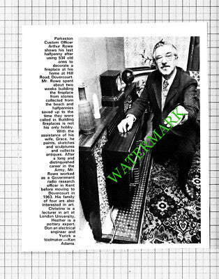 Arthur Rowe Dovercourt Essex Grace Don Heather - 1974 Cutting