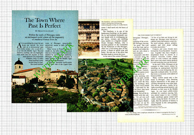Perouges France - 1984 Article / Print