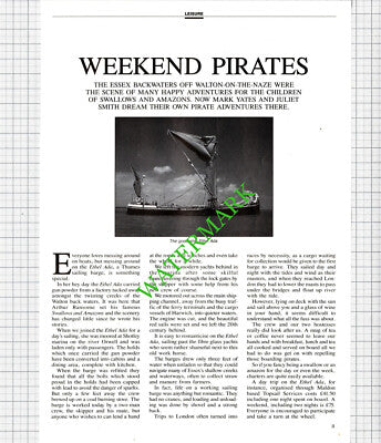 ETHEL ADA Ship Shotley Marina  Topsail Services - 1990 Article