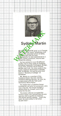Sydney Martin Sandsend Whitby - 1979 Small Cutting