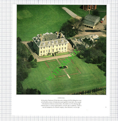 Cowick Hall Yorkshire / Flamborough Head - 1980s Cutting / Print