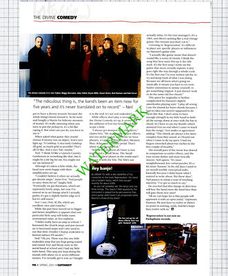 Divine Comedy Neil Hannon   - 2001 Article
