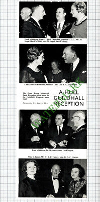 9701) Dora Jessop Memorial Fund Hull Segal Lord Middleton Bird- 1967 Cutting