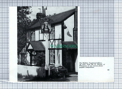 C4978) The Rabbits Pub Stapleford Abbots Essex - 1962 Clip