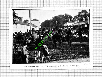 Kildare Hunt Johnstown Inn - 1903 Small Cutting