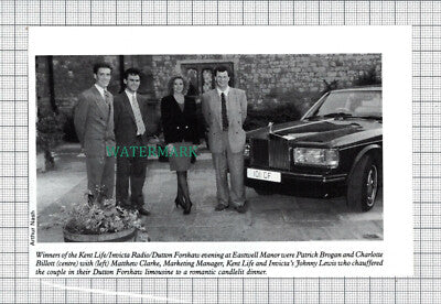 C4030) Patrick Brogan Charlotte Billott Dutton Forshaw Winners Eastwell 1991