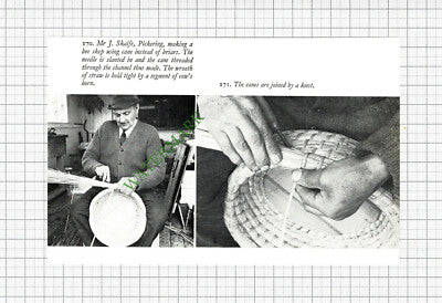 Mr M Graham Hunt House Goathland / Mr J Skaife Pickering  Bee Skep - Cutting