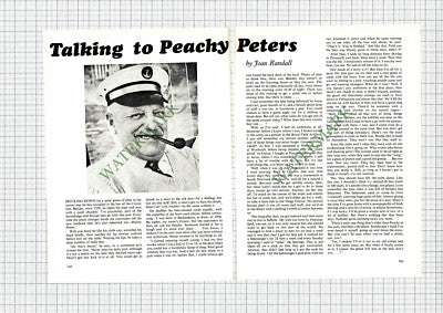 9154) Ernest Peachy Peters Crown Inn Beccles  - 1972  Article