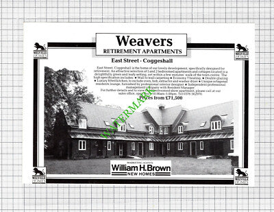 Weavers Retirement East Street Coggeshall Essex  Sale Advert - 1990 Cutting