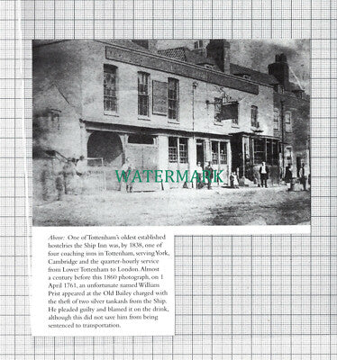 C3814) The Ship Pub Inn Tottenham William Prist - Paper Cutting