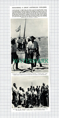 X721) Charles Sturt Australian Explorer Mr Grant Taylor Goolwa - 1951 Clip