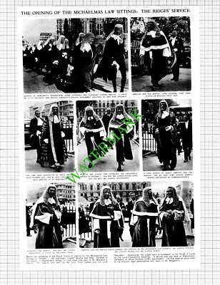 Judges Service London Justice Willmer Pearce Stable Streatfield - 1953 Cutting