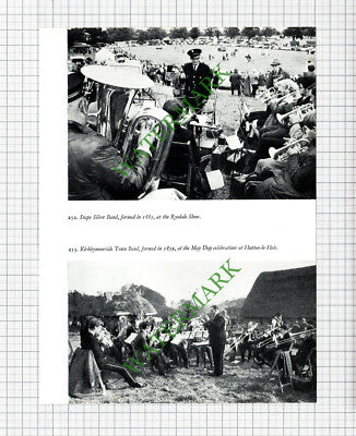 Stape Silver Band Kirkbymoorside Egton Show Coning Ruth Kitching - 1970s Cutting