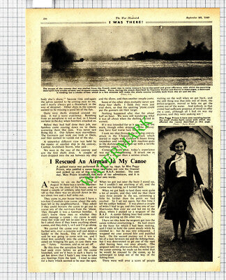 Captain George Hunter Channel Convoy World War Two WW2   -1940 Article