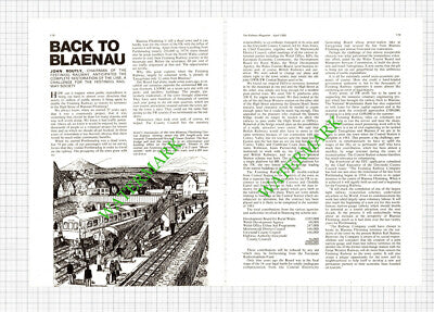 Blaenau Festiniog Railways - 1980 Article