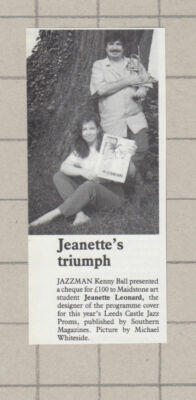 C3089) Jeanette Leonard Kenny Ball Leeds Castle Jazz Proms - 1991 Clip