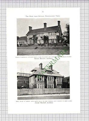 8928) Northwood Harrow Arnold Mitchell / Chapelwood Manor AN Prentice -   c.1906