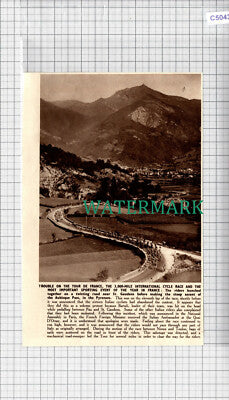 C5043) Tour De France Trouble - 1950 Clip