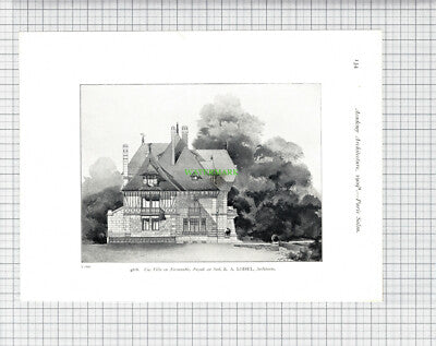 8402) Chateau de Richemont France Danis / Normandie Villa Loisel - 1909