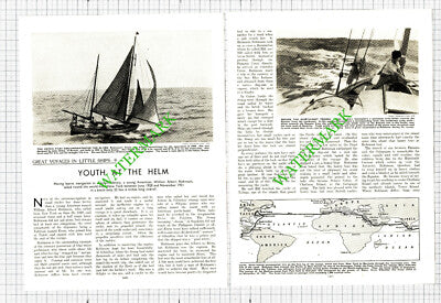 William Albert Robinson SVAAP World Voyage John Alden  - 1930s Article