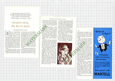 Captain John Roche USAF US Air Force Pilot  - 1957 Small Article