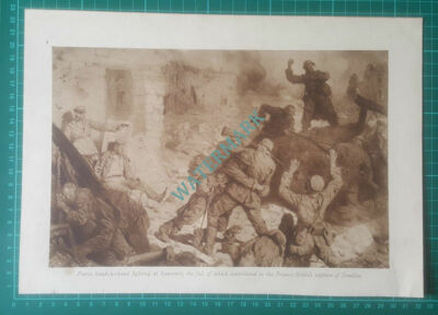 X740) Rancourt Hand To Hand Fighting World War 1 - 1919