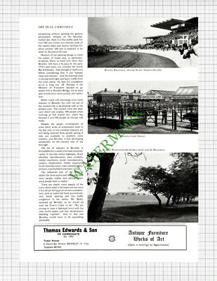 Beverley Yorkshire  - 1967 Article / Adverts